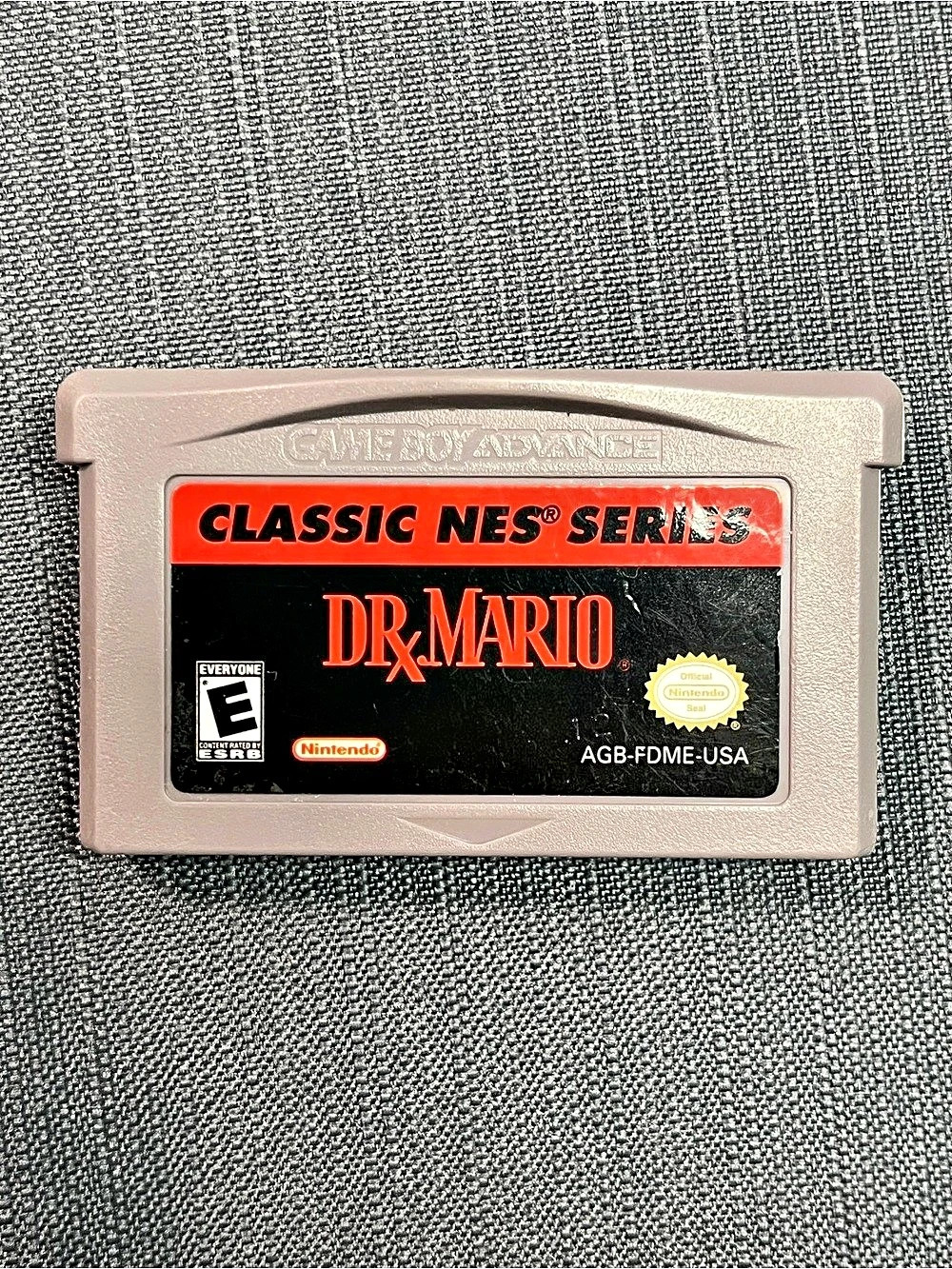 Dr. Mario Classic NES Series (GameBoy Advance GBA) TESTED